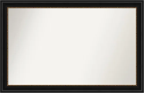 Vista 354 de Amanti Art Espejo personalizado, gran espejo de baño estrecho, espejo de pared o espejo de tocador de baño sobre el fregadero (24 x 24 pulgadas)
