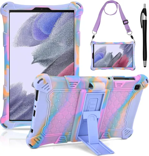Vista 9 de DETUOSI Funda para Samsung Galaxy Tab A7 Lite 8.7" 2021, color negro
