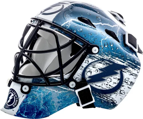 Vista 12 de Franklin Sports mini máscara para portero con logo de la NHL