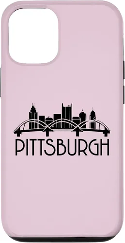 Vista 56 de iPhone 16 Pittsburgh Skyline 412 Steel City Case