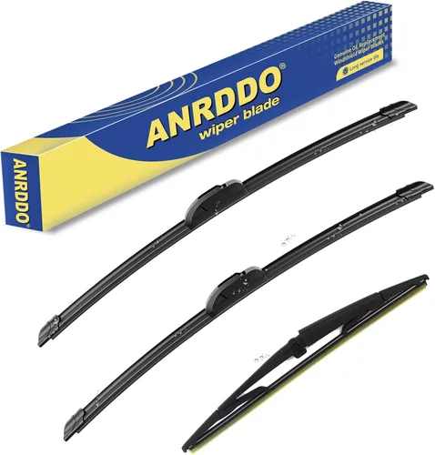 Vista 36 de ANRDDO Repuesto de limpiaparabrisas para limpiaparabrisas Jeep Wrangler