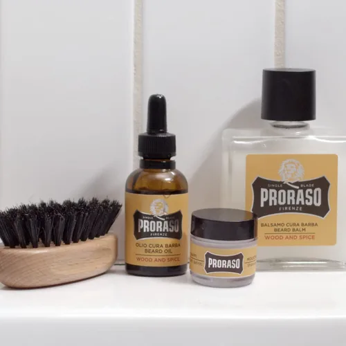 Vista 4 de Proraso Cera para bigote, 0.5 oz (paquete de 1)