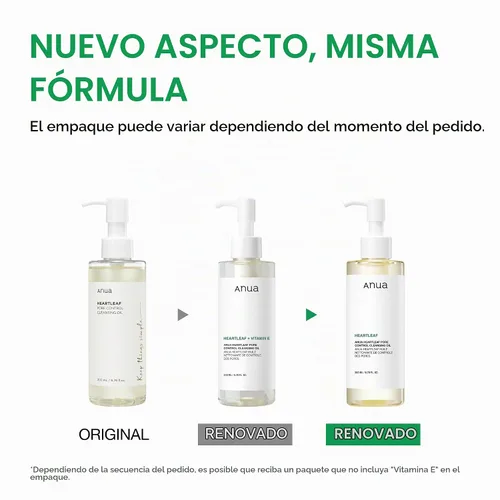 Vista 2 de Anua Heartleaf Aceite limpiador para el control de poros, cuidado
