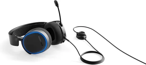 Vista 4 de SteelSeries Arctis 5 - RGB Illuminated Gaming Headset with DTS Headphone X v2.0 Surround - for PC and PlayStation 4 - Black
