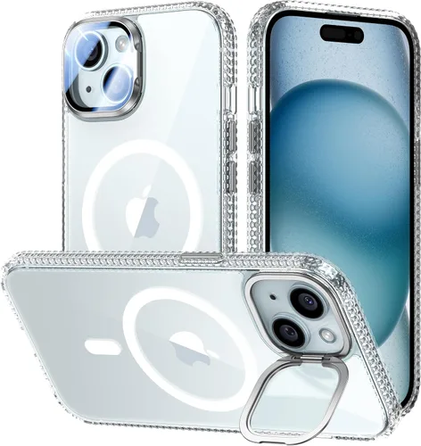 Vista 93 de VOFATA [Protección Completa Mejorada de la Cámara] para Funda iPhone Air con Cubierta de Cámara con Soporte [Compatible con MagSafe][Protección