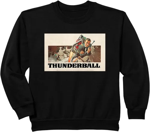 Vista 8 de Official James Bond 007 Sudadera Thunderball, Negro