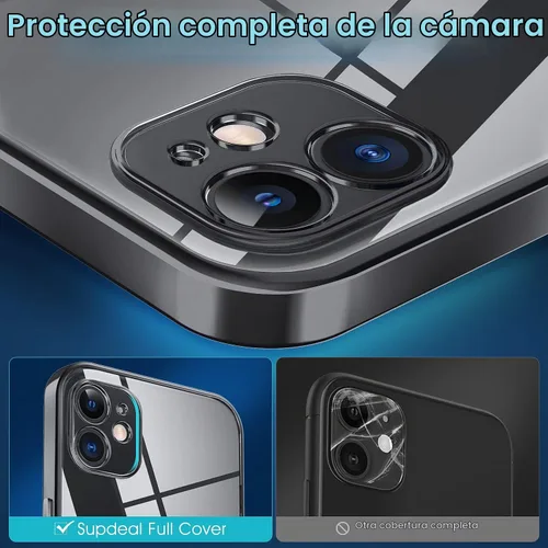 Vista 3 de Supdeal Funda cristalina transparente para iPhone 11, [No se amarillea] [Protección de la cámara] [Probado contra caídas de grado militar] Funda