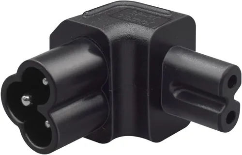 Vista 11 de Adaptador C6 a C13 Compatible con laptops, impresoras, monitores Convertidor de corriente CA de 10 A 250 V