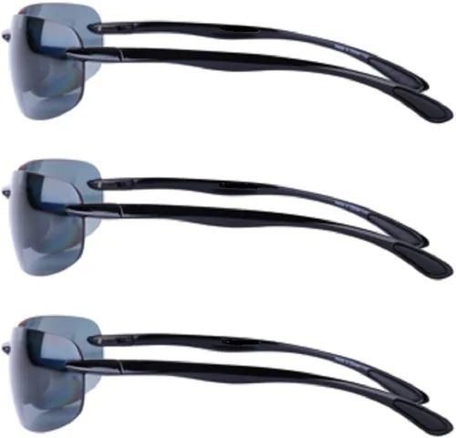 Vista 3 de 3 pares de lentes de sol bifocales sin montura para hombres y mujeres