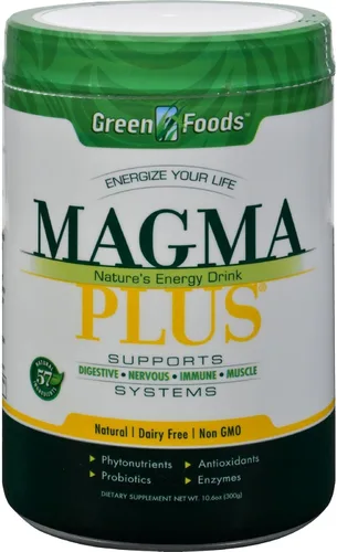 Vista 3 de Green Foods - Magma Plus, polvo de 10.6 onzas