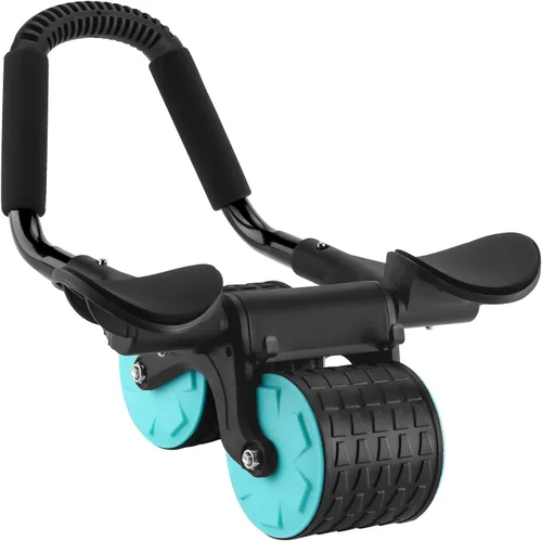 Vista 9 de Uota Rueda Abdominal de Rebote Automático con Soporte para Codo, Rodillo Abdominal para Máquina de Ejercicio Abdominal, Equipo de Entrenamiento