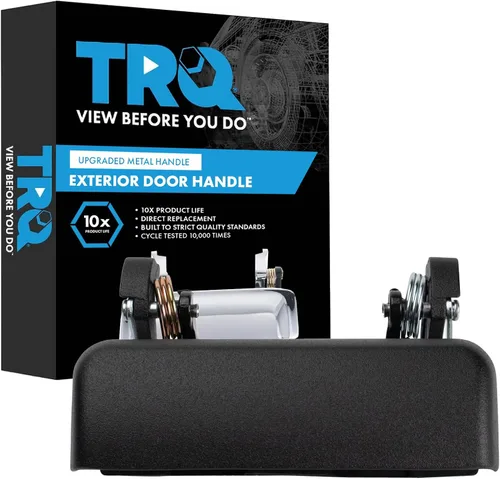 Vista 63 de TRQ Manija de puerta exterior delantera derecha cromada para el lado del pasajero compatible con Chrysler 300 Dodge Journey 2011-2020