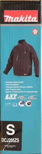 Vista 22 de Makita DCJ205ZS LXT Chaleco con calentador, de 18 voltios, solo (negro, S), pequeño