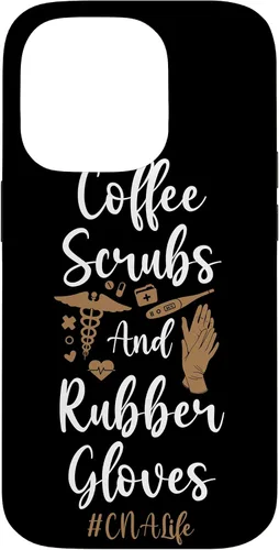 Vista 17 de iPhone 16 CNA Nurse Certified Nursing Assistant Coffee Coffee Scrubs & Case