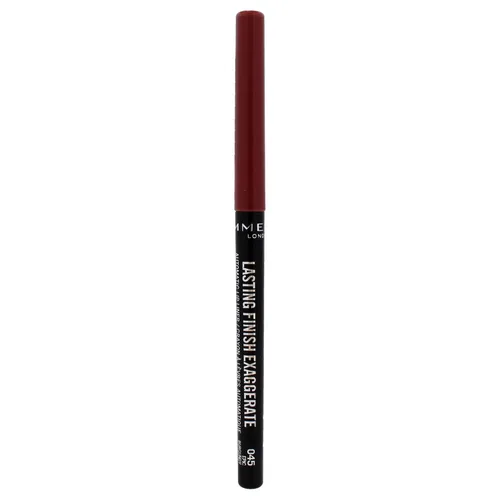 Vista 10 de Rimmel Lasting Finish Exaggerate - Delineador de labios automático, 45 Epic Burgandy (paquete de 2)