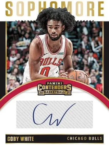 Vista 6 de Panini Contenders 2020-2021 - Caja de baloncesto Blaster - 40 tarjetas coleccionables por caja