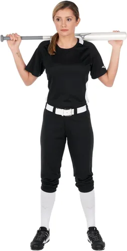 Vista 4 de Mizuno Pantalón de softbol Prospect para mujer Negro