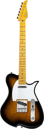 Vista 16 de Vola Guitarra eléctrica Vasti MC Candy Apple Red Gloss Hecho a mano en Japón MIJ Gotoh Bridge Gotoh Bloqueo Tuner 6 Cuerdas Moderno C Cuello Para