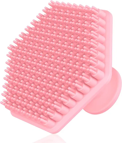 Vista 8 de VWMYQ Cepillo de limpieza facial de silicona para hombres, almohadilla exfoliante suave y masajeador, cepillo de limpieza facial de silicona