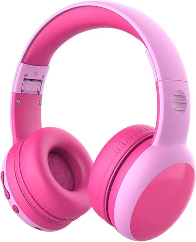 Vista 8 de Auriculares Bluetooth para Niños, Auriculares Over-Ear para Niños Pequeños con Micrófono, Volumen Limitado 85dB/94dB, 68H de Reproducción, Bluetooth