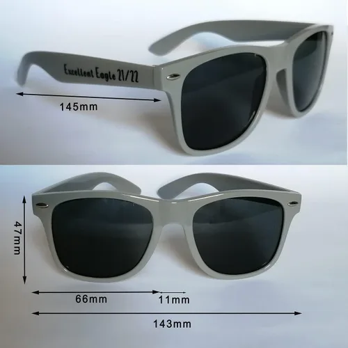 Vista 4 de Gafas de sol personalizadas a granel, gafas temáticas personalizadas para fiesta de boda, suministros de fiesta de cumpleaños