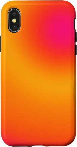 Vista 5 de Funda rosa naranja Aura Ombre para iPhone 17