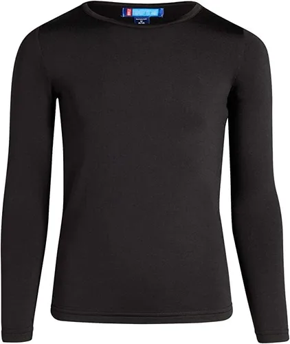 Vista 4 de Only Boys Conjunto de ropa interior térmica 4 piezas de forro polar cepillado y pantalones largos (2T-16)