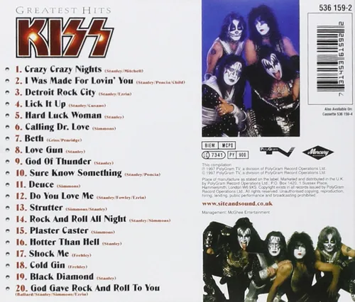 Vista 2 de Kiss - Greatest Hits