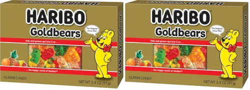 Vista 6 de Haribo of America Goldbears - Caja de teatro de 3.4 onzas, paquete de 1