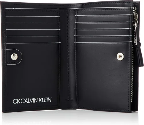 Vista 3 de ck Calvin Klein() Men's Logos Small Semi-Long Wallet