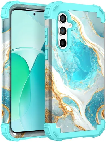 Vista 25 de Hocase Funda para Galaxy S20 FE 5G, Protección resistente a prueba de golpes, goma de silicona suave + parachoques de plástico duro, funda