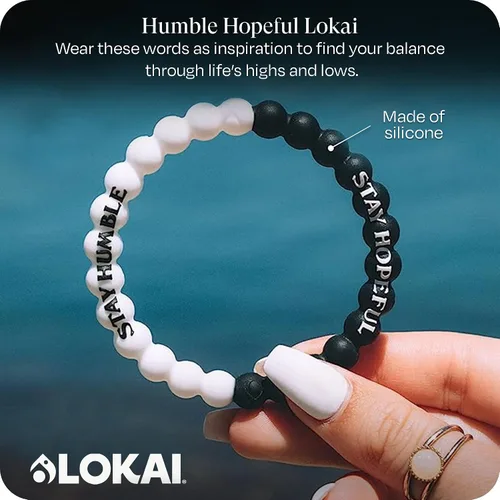 Vista 2 de Pulseras de Cuentas Lokai - Coloridas Pulseras Boho de Cuentas Curativas para Mujeres y Hombres - Regalo Único y Significativo Para Mujeres