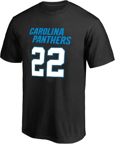 Vista 2 de NFL Youth 8-20 - Camiseta de poliéster con el color del equipo, con nombre y número del jugador, Negro