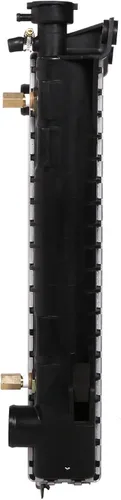 Vista 3 de Lynol Sistema de enfriamiento completo radiador de aluminio compatible con Ford Bronco 1985-1992 1985-1996 F150 F250 F350 L6 4.9L 2 filas
