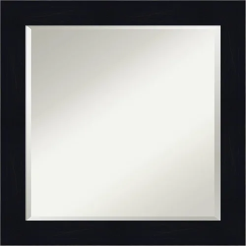 Vista 11 de Amanti Art Espejo de baño azul para sobre el fregadero, espejo de tocador rectangular azul marino Shiplap de 24 x 20 pulgadas, marco de madera