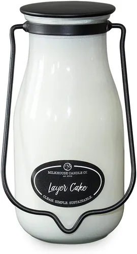 Vista 26 de Milkhouse Candle Company Apple Strudel - Vela de soja – Canela Manzana Aroma de vainilla – Tarro de crema de 5 onzas con tapa, más de 35 horas