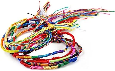 Vista 2 de 50 hebras trenzadas para joyería pulseras hechas a mano de Afazfaong
