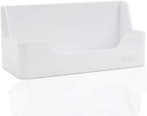 Vista 8 de Bright Life - Estante organizador de mesita de noche para dormitorio, dormitorio, habitación, para organizar auriculares, controles remotos, vidrio