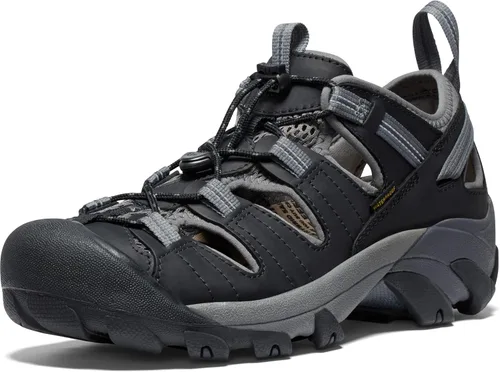 Vista 9 de KEEN Sandalias de senderismo Arroyo 2 con punta cerrada para hombre negro oliva/marrón Bombay