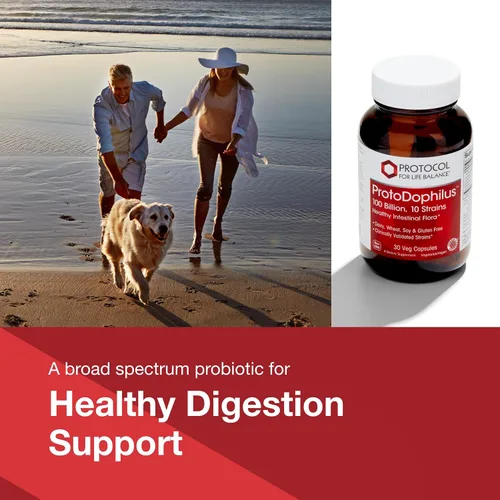 Vista 3 de PROTOCOL FOR LIFE BALANCE ProtoDophilus 100 mil millones, intestino, 30