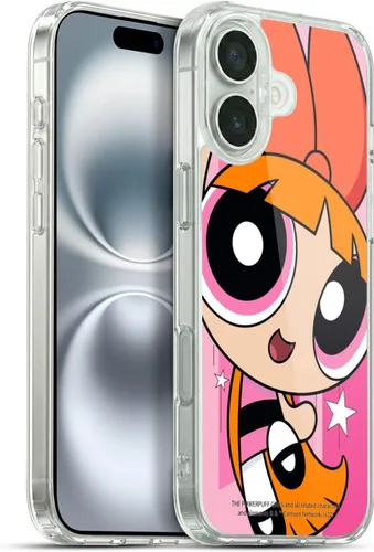 Vista 45 de Head Case Designs Funda de gel suave con licencia oficial de The Powerpuff Girls Blossom Graphics compatible con Apple iPhone 7 Plus/iPhone 8 Plus