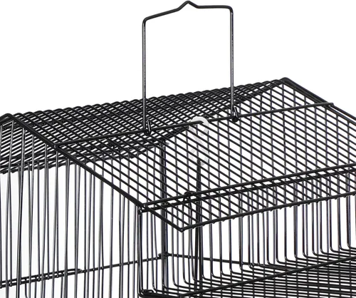 Vista 9 de ZENY Jaula grande de 39 pulgadas para pájaros de loro pequeño cuáquero, cacatúa, canario, sol, periquito, mejilla, pinzón, periquitos, periquitos