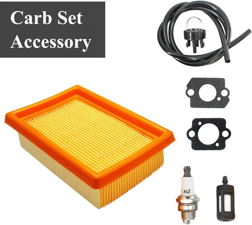 Vista 4 de Carburador compatible con Stihl BR350 BR350Z BR430 BR450 SR430 SR450 Soplador de mochila Reemplaza# 4244 120 0606, Kit de reparación de carburador