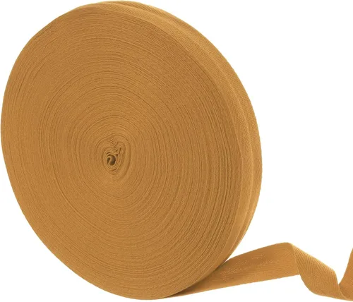 Vista 110 de uxcell Cinta de sarga de algodón de 50 yardas, cinta de espiga de 3/8 pulgadas para coser ropa, manualidades (azul)