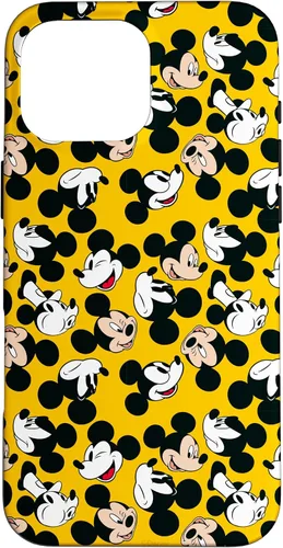 Vista 19 de Disney Carcasa amarilla de Mickey Mouse para iPhone 17