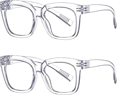 Vista 16 de Eyekepper Lupa de mano gafas de lectura plegables Metalless Lectores sin tornillos con correa para el cuello - Negro +0.50