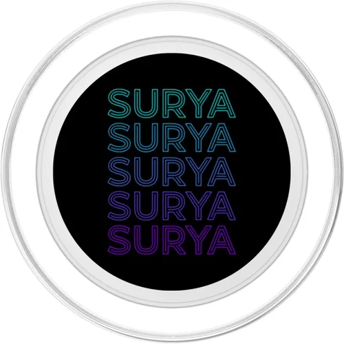 Vista 2 de Surya Hindu God Hindu Mythology Hinduism Retro PopSockets MagSafe PopGrip for iPhone