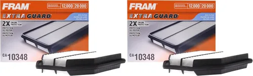 Vista 8 de FRAM Extra Guard CA10348 - Filtro de aire de repuesto para motor, para Jeep Wrangler seleccionados (3.6L y 3.8L), proporciona protección de filtro