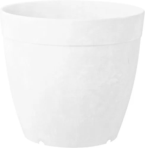 Vista 6 de Root & Vessel Maceta redonda Dolce, negra, 6 pulgadas