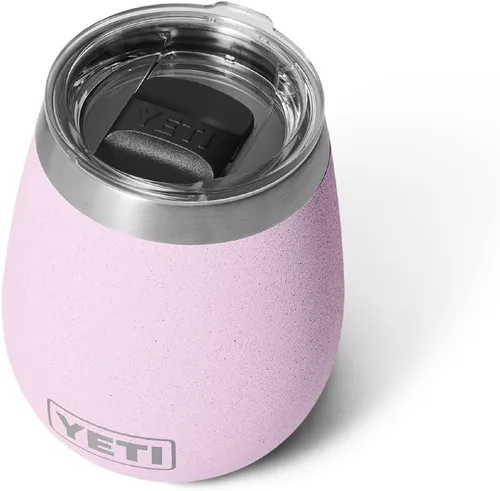 Vista 15 de YETI Rambler - Vaso de vino de 10 onzas, aislado al vacío, de acero inoxidable con tapa MagSlider, color azul marino